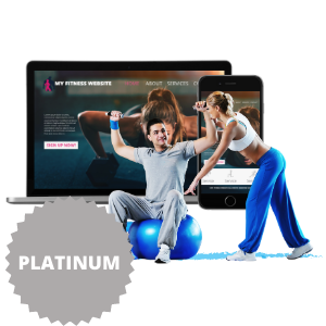 Platinum fitness website hosting and maintenance package